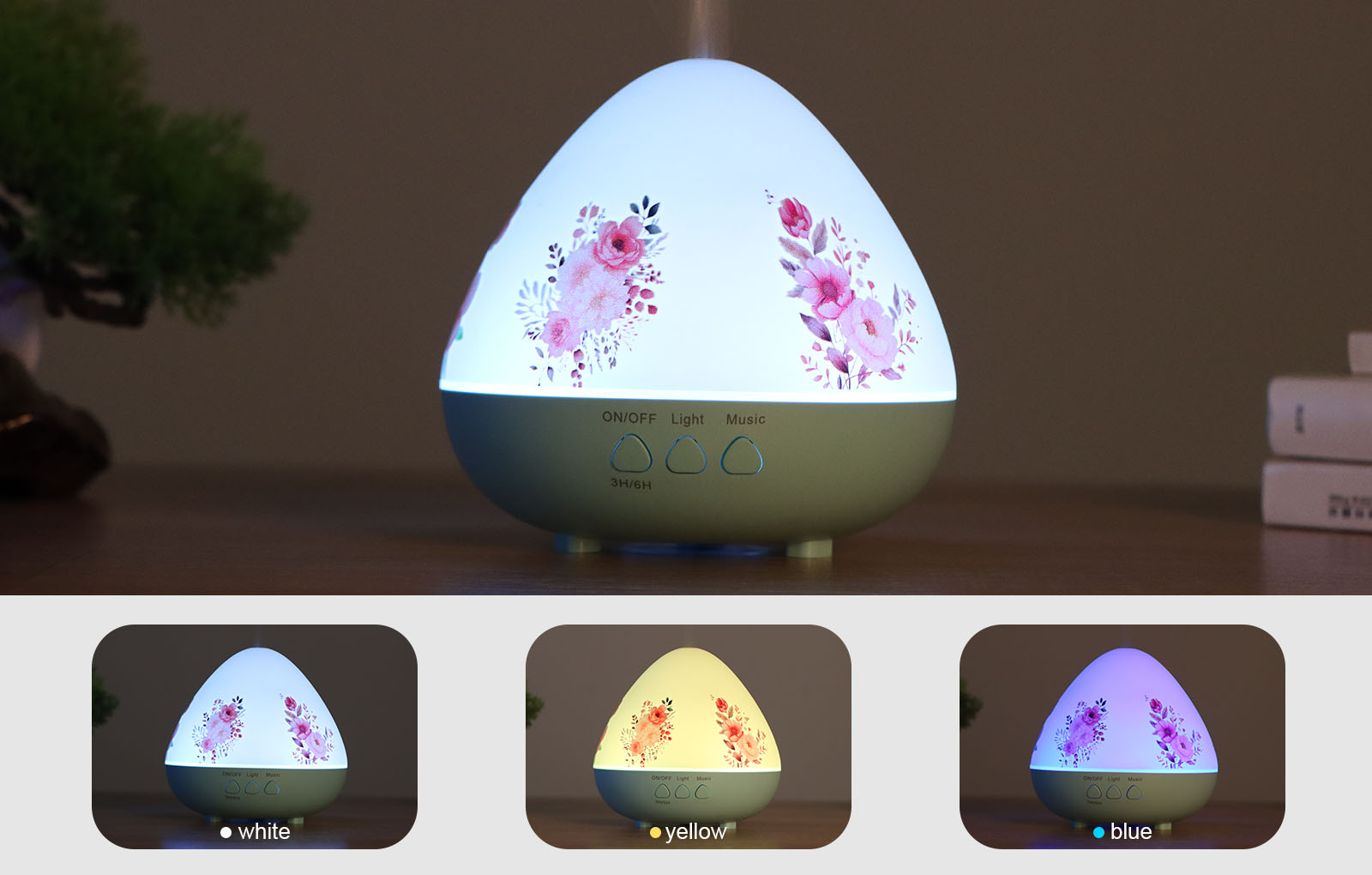 product-KS2401C-01-2 Colorful Essential Oil Diffuser
