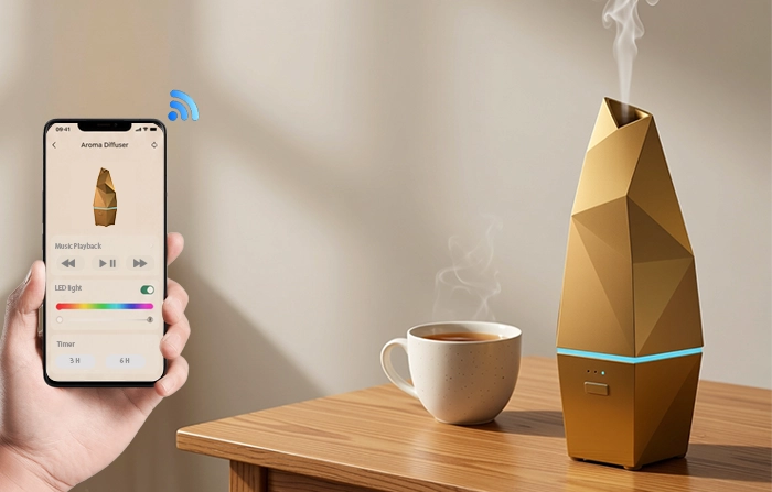 smart diffuser with phone app control OEM and ODM smart diffuser with phone app control
